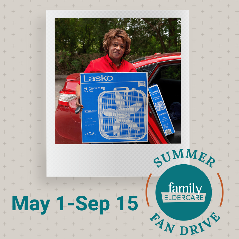 Summer Fan Drive, May 1st- Sept 15th