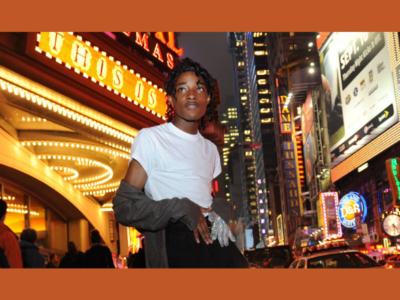 Jordan Neely vestido como Michael Jackson en Nueva York, en 2009.Andrew Savulich / New York Daily News/TNS via Getty Images file