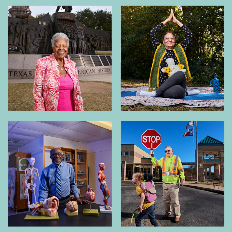 4 Past 80 Over Eighty Honorees