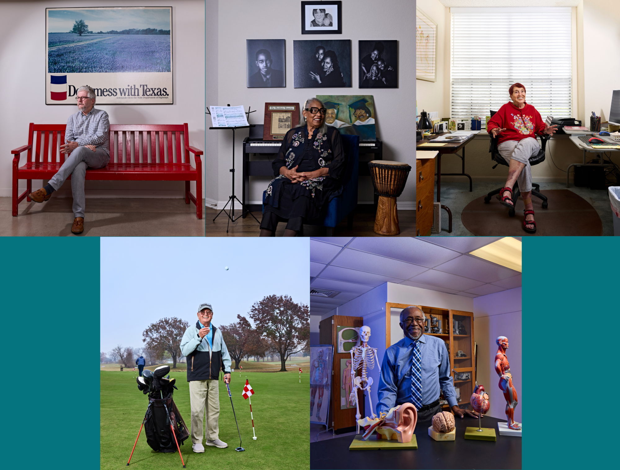 Collage of 2025 honoree portraits