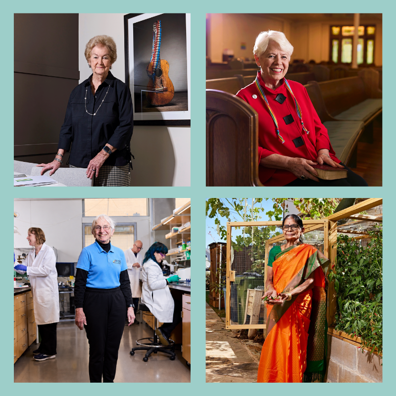 4 past 80 over eighty honorees