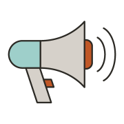 icon of a megaphone